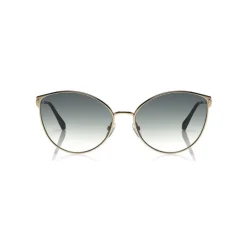 Tom Ford Eyewear Tom Ford - Zeila Sunglasses - Round Metal Sunglasses - Gold - FT0654 - Sunglasses - - Avvenice^ Sunglasses & Eyewear