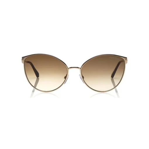 Tom Ford Eyewear Tom Ford - Zeila Sunglasses - Round Metal Sunglasses - Rose Gold - FT0654 - Sunglasses - - Avvenice
