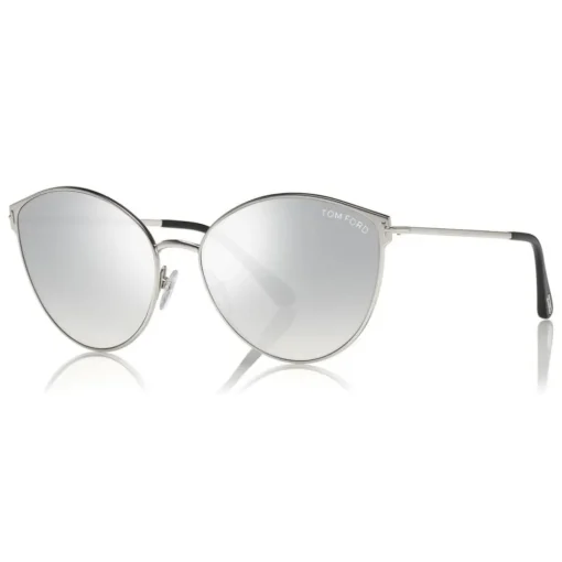 Tom Ford Eyewear Tom Ford - Zeila Sunglasses - Round Metal Sunglasses - White Gold - FT0654 - Sunglasses - - Avvenice^ Sunglasses & Eyewear
