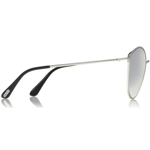 Tom Ford Eyewear Tom Ford - Zeila Sunglasses - Round Metal Sunglasses - White Gold - FT0654 - Sunglasses - - Avvenice^ Sunglasses & Eyewear