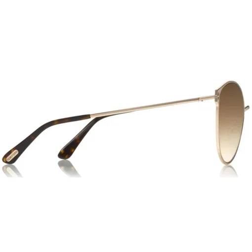 Tom Ford Eyewear Tom Ford - Zeila Sunglasses - Round Metal Sunglasses - Rose Gold - FT0654 - Sunglasses - - Avvenice