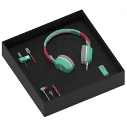 Tribe - Aquamarine - Vespa - Gift Box - 16 GB USB Stick - Car Charger - Earphones - On-Ear Headphones - Micro USB Cable - Avvenice^ Accessories | Audio