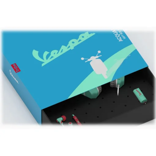 Tribe - Aquamarine - Vespa - Gift Box - 16 GB USB Stick - Car Charger - Earphones - On-Ear Headphones - Micro USB Cable - Avvenice^ Accessories | Audio