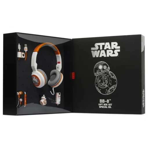 Tribe - BB-8 - Star Wars - Gift Box - 16 GB USB Stick - Car Charger - Earphones - On-Ear Headphones - Micro USB Cable - Avvenice^ Accessories | Audio