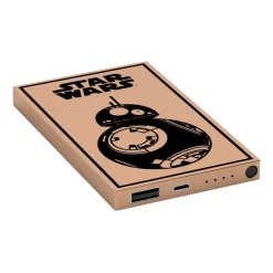 Tribe - BB-8 Gold - Star Wars - Episode VII - USB Portable Charger - Power Bank - 4000 mAh - iPhone, iPad, Tablet, Smartphone - Avvenice^ Accessories