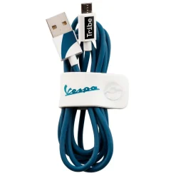 Tribe - Biancospino - Vespa - Micro USB Cable - Data Transmission and Charging for Android, Samsung, HTC, Nokia, Sony - 120 cm - Avvenice^ Accessories