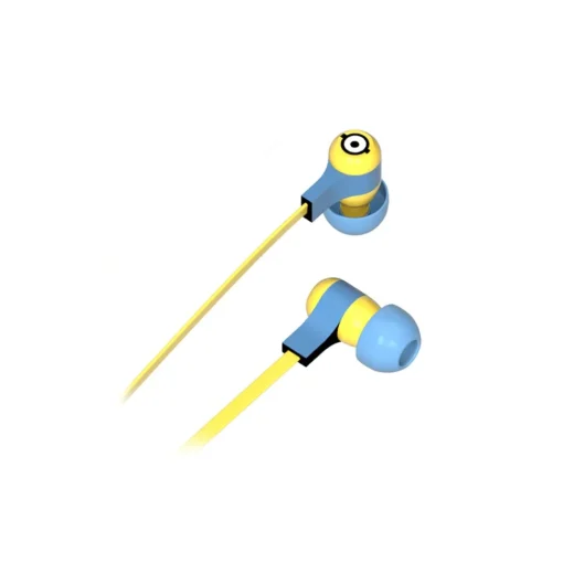 Tribe - Carl - Minions - Despicable Me - Earphones with Microphone and Multifunctional Command - Smartphone - Avvenice^ Audio