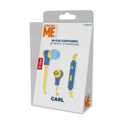 Tribe - Carl - Minions - Despicable Me - Earphones with Microphone and Multifunctional Command - Smartphone - Avvenice^ Audio