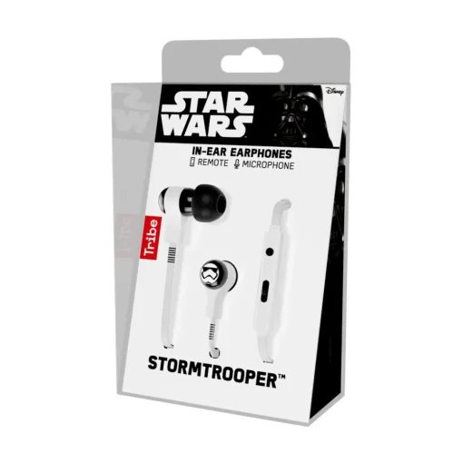 Tribe - Storm Troopers - Star Wars - Earphones with Microphone and Multifunctional Command - Smartphone - Avvenice^ Audio