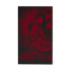 Tribe - Targaryen - Game of Thrones - USB Portable Charger - Power Bank - 4000 mAh - iPhone, iPad, Tablet, Smartphone - Avvenice^ Accessories
