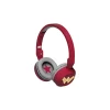 Tribe - Wonder Woman - DC Comics - Headphones with Foldable Microphone - 3.5 mm Jack - Smartphone, PC, PS4, Xbox - Avvenice^ Audio