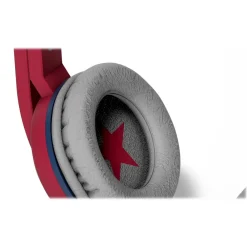 Tribe - Wonder Woman - DC Comics - Headphones with Foldable Microphone - 3.5 mm Jack - Smartphone, PC, PS4, Xbox - Avvenice^ Audio