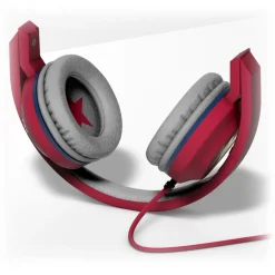 Tribe - Wonder Woman - DC Comics - Headphones with Foldable Microphone - 3.5 mm Jack - Smartphone, PC, PS4, Xbox - Avvenice^ Audio
