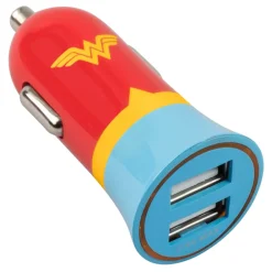 Tribe - Wonder Woman - Universe - DC Comics - Car Charger Double - Fast Car Charge - USB Charger - iPhone iPad Tablet Samsung - Avvenice^ Accessories