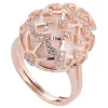 Tsars Collection - Alexandra Ring with Guilloche Pattern - Handmade in Swiss - Luxury Exclusive Collection - Avvenice^ Rings
