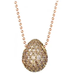 Tsars Collection - Chardonnay 9nine Silver Necklace - Handmade in Swiss - Luxury Exclusive Collection - Avvenice^ Necklaces