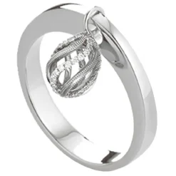 Tsars Collection - Charm Silver Ring - Handmade in Swiss - Luxury Exclusive Collection - Avvenice^ Rings