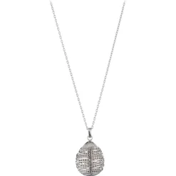 Tsars Collection - Diamond Intertwining Silver Necklace - Handmade in Swiss - Luxury Exclusive Collection - Avvenice^ Necklaces