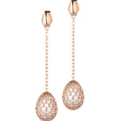 Tsars Collection - 9nine 02 Pink Silver Earrings - Handmade in Swiss - Luxury Exclusive Collection - Avvenice^ Earrings