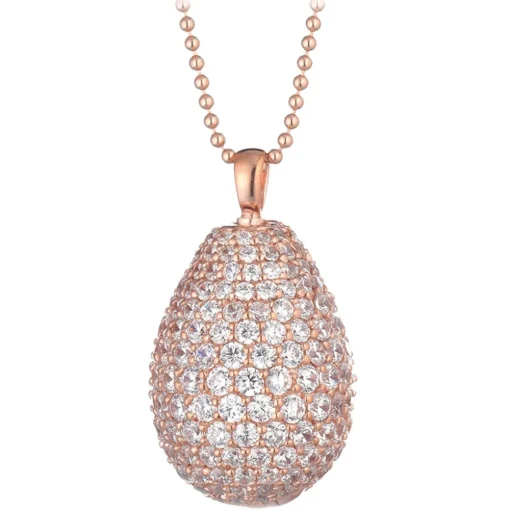 Tsars Collection - Pink 9nine Silver Necklace - Handmade in Swiss - Luxury Exclusive Collection - Avvenice^ Necklaces