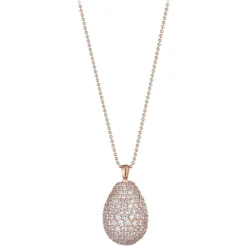 Tsars Collection - Pink 9nine Silver Necklace - Handmade in Swiss - Luxury Exclusive Collection - Avvenice^ Necklaces