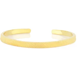 Tsars Collection - Rigid Golden Silver Bracelet 5mm - Handmade in Swiss - Luxury Exclusive Collection - Avvenice^ Bracelets