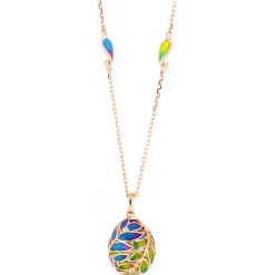 Tsars Collection - Tamara Olive Necklace - Handmade in Swiss - Luxury Exclusive Collection - Avvenice^ Necklaces