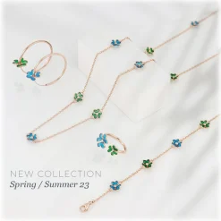 Tsars Collection - Tamara Romantic Garden Bracelet - Handmade in Swiss - Luxury Exclusive Collection - Avvenice^ Bracelets