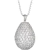 Tsars Collection - White 9nine Silver Necklace - Handmade in Swiss - Luxury Exclusive Collection - Avvenice