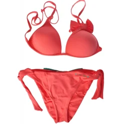 Twinset - Triangle Sea Padded Bow - Geranium - Bikini - Made in Italy - Luxury Exclusive Collection - Avvenice^ Swimwear