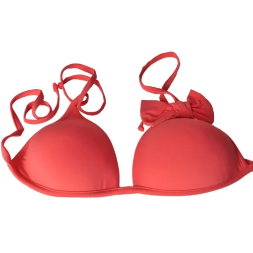 Twinset - Triangle Sea Padded Bow - Geranium - Bikini - Made in Italy - Luxury Exclusive Collection - Avvenice^ Swimwear