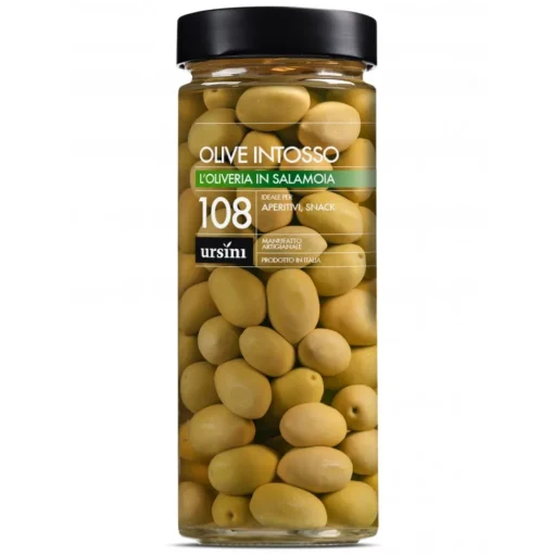 Ursini - Intosso Olives - 108 - In Brine - Olives - Italian Olives - Avvenice^ Preserved Foods