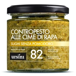 Ursini - Turnip Tops Pesto Sauce - 82 - Without Tomatoes - Sauces - Organic Italian Extra Virgin Olive Oil - Avvenice