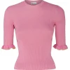 Valentino - Pink Cotton Blend Top - Exclusive Luxury Collection - Avvenice^ Tops