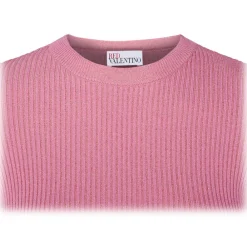 Valentino - Pink Cotton Blend Top - Exclusive Luxury Collection - Avvenice^ Tops