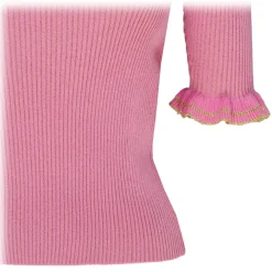 Valentino - Pink Cotton Blend Top - Exclusive Luxury Collection - Avvenice^ Tops