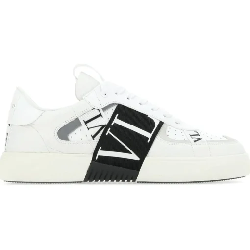 Valentino - White Calf Sneakers - Exclusive Luxury Collection - Avvenice
