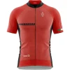 Vardena - F1 Red - Full Carbon Jersey - New Collection - Made in Italy - Luxury High Quality - Avvenice^ Sportswear