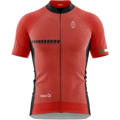 Vardena - F1 Red - Full Carbon Jersey - New Collection - Made in Italy - Luxury High Quality - Avvenice^ Sportswear