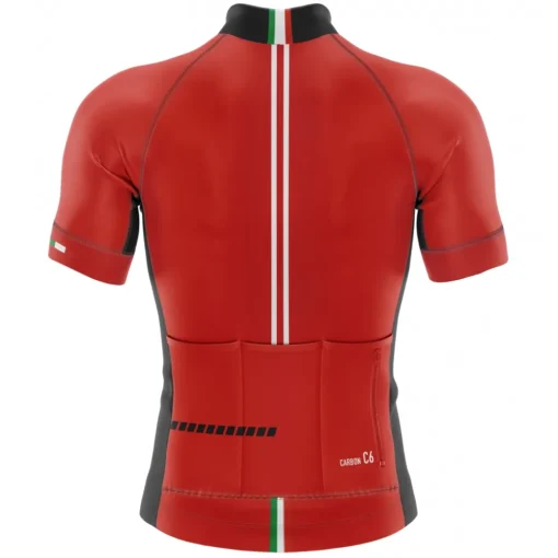 Vardena - F1 Red - Full Carbon Jersey - New Collection - Made in Italy - Luxury High Quality - Avvenice^ Sportswear
