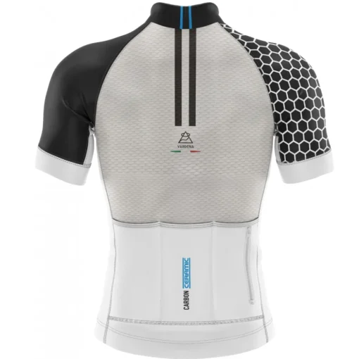 Vardena - Honey Line - White - Carbon Ceramic Jersey - New Collection - Made in Italy - Luxury High Quality - Avvenice^ Sportswear