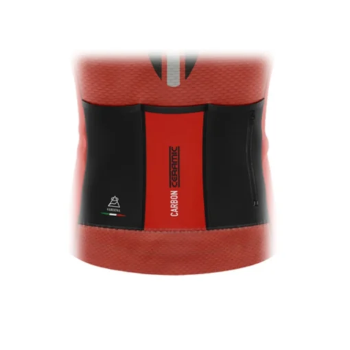 Vardena - Super C Line - Red - Carbon Ceramic Jersey - New Collection - Made in Italy - Luxury High Quality - Avvenice^ Sportswear