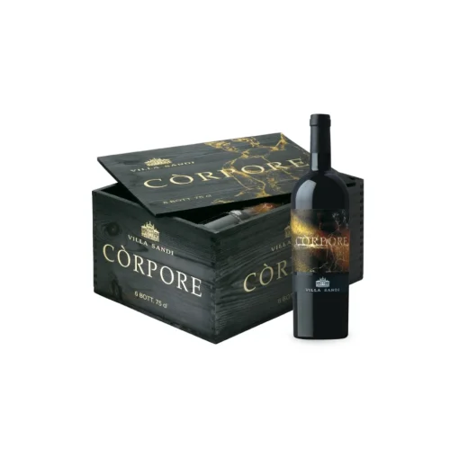 Villa Sandi - Còrpore - 6 Bottles Wooden Case - 6 Bottles Gift Box - Quality - Prosecco & Sparking Wines - Avvenice^ Wines