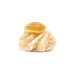 Vincente Delicacies - Almond Cookies with Sicilian Citrus Fruits - Fine Pastry with Almonds in Cylindrical Box - Avvenice
