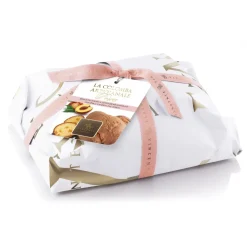 Vincente Delicacies - Artisan Easter Dove - Peach, 70% Extra Dark Chocolate, Sicilian Pistachio - Classique - Hand Wrapped - Avvenice^ Sweets
