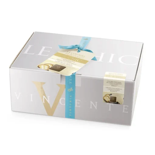 Vincente Delicacies - Artisan Easter Dove - Pandorata with White Chocolate with White Chocolate Cream - Le Chic - Gift Box - Avvenice^ Sweets