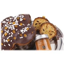 Vincente Delicacies - Artisan Easter Dove - Candied Red Orange and Extra Dark Chocolate 70% - Ensamble - Gift Box - Avvenice^ Sweets