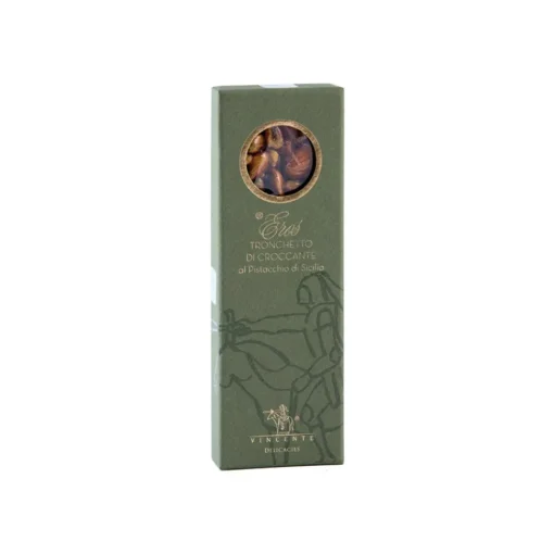 Vincente Delicacies - Crunchy Nougat Bar with Sicilian Pistachios - Eros - Oblò Box - Avvenice
