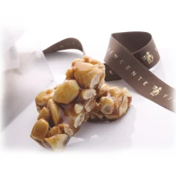 Vincente Delicacies - Crunchy Nougat Pieces with Sicilian Almonds - Matador Crystal Box - Avvenice^ Sweets