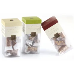 Vincente Delicacies - Crunchy Nougat Pieces with Sicilian Almonds - Matador Crystal Box - Avvenice^ Sweets
